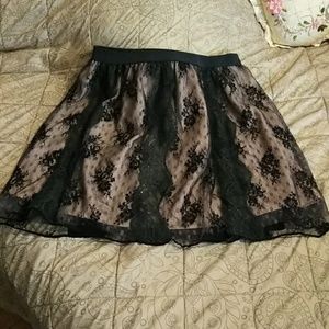 Triple Layer Lace Skirt